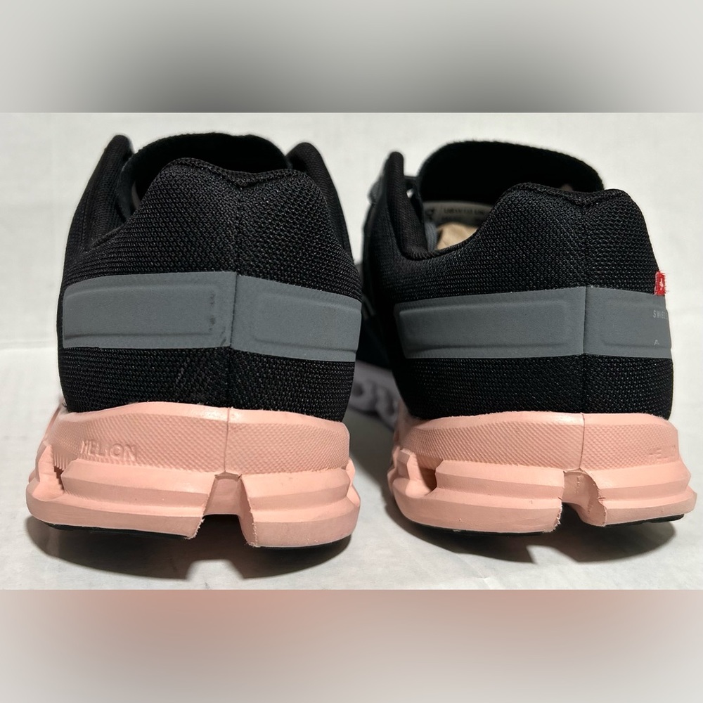 On Running Black Sneakers with Pink Accent - Picture 5 of 10